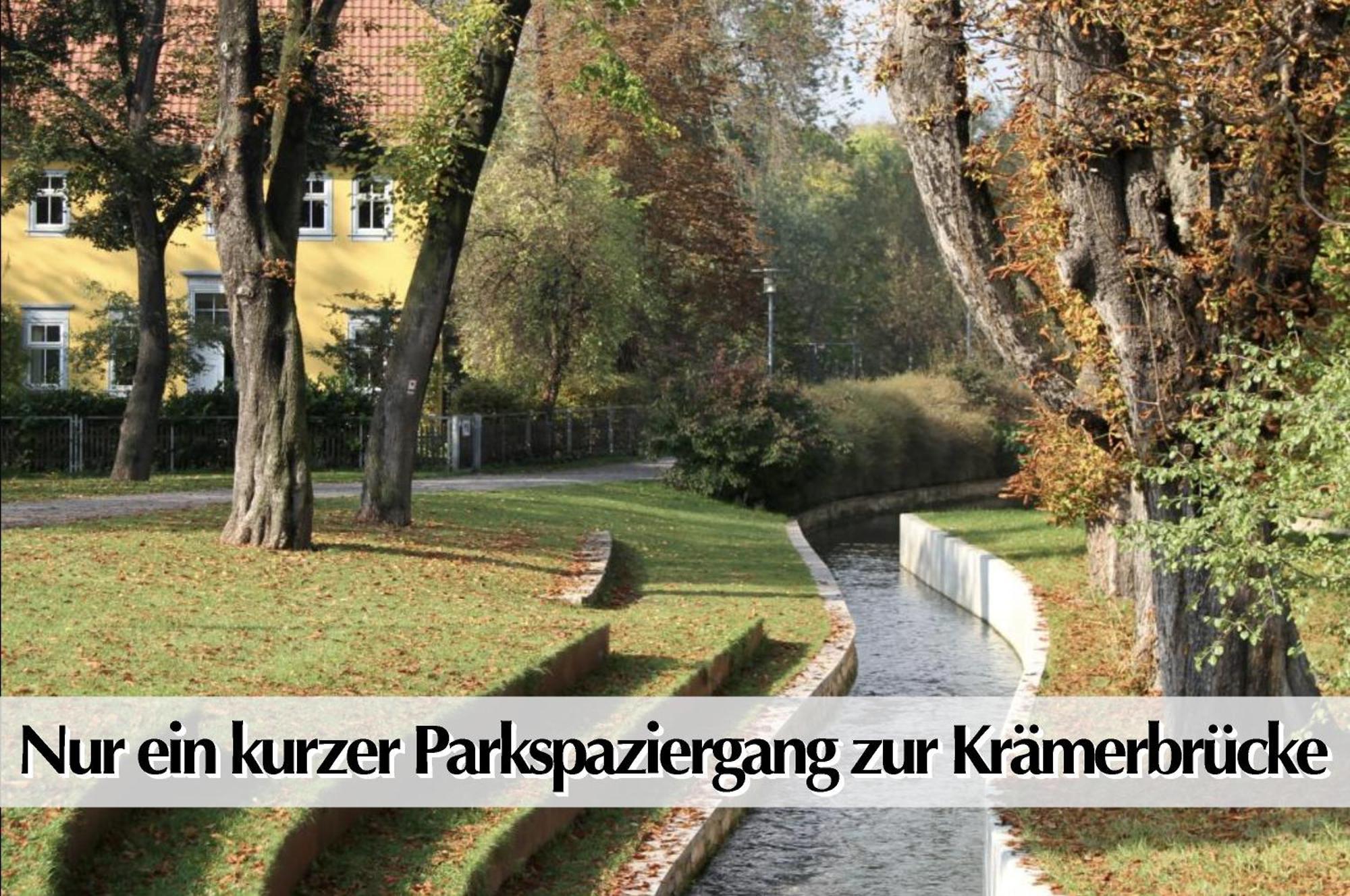 Stadtperle Am Plaetschernden Wasser - 50M2 2R Malerische Fewo In Top Lage Erfurt Eksteriør bilde